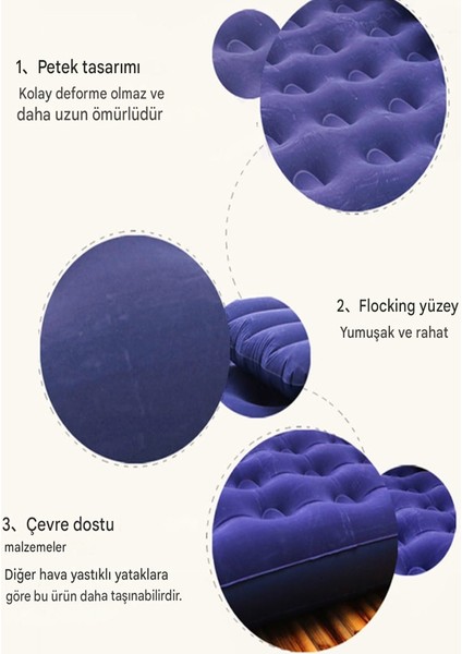 Çift Kişilik Şişme Yatak Kamp Seti fırsatları