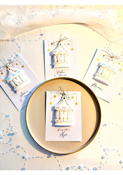 15 Adet Atlı Karınca Taş Tozu Magnet Kişiye Özel Hediyelik, Hoşgeldin Bebek,mevlüt,baby Shower,sünnet fırsatları