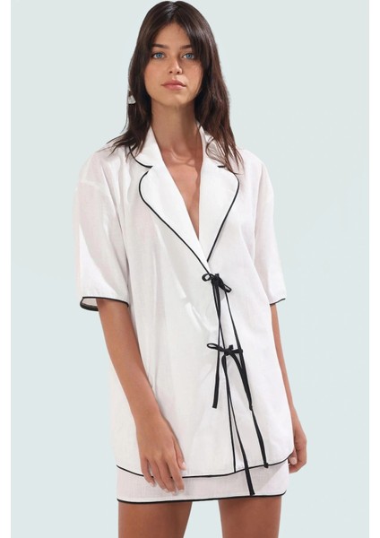 Pamuklu Dokuma Plaj Kimono Etek Takımı Rahatlık ve Şıklık Bir Arada Profesyonel Görünüm fiyatları