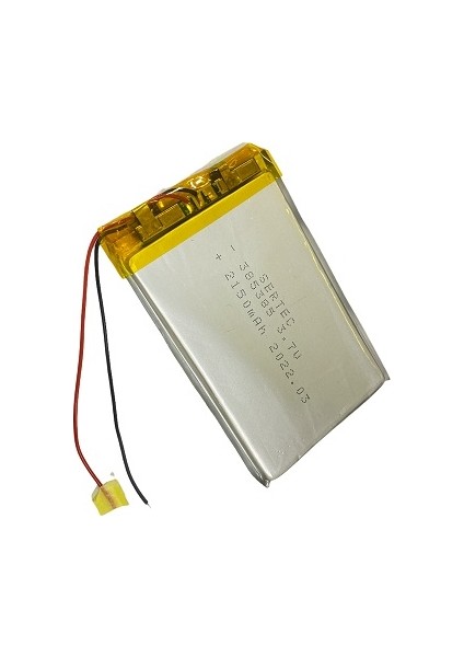 385385 3.7V 2150 Mah Li-Polymer Pil DEVRELI/1.5A