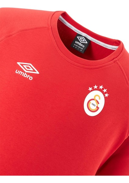 Orijinal Lisanslı Umbro Sıfır Yaka 5 Yıldızlı Sweat Kırmızı fırsatları