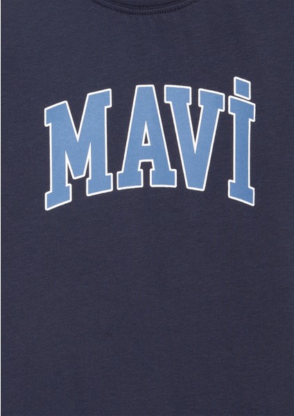 Mavi Logo Baskılı Lacivert Tişört 6610030-82318 modelleri