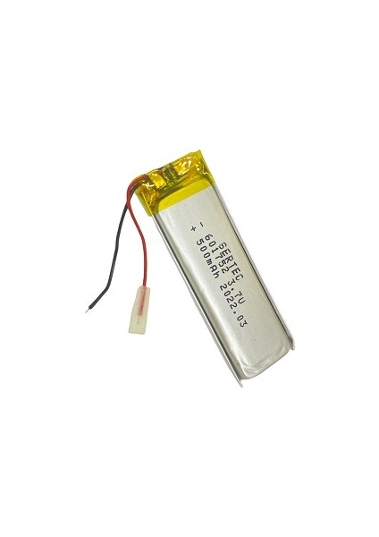 601752 3.7V 500 Mah Li-Polymer Pil DEVRELI/1.5A