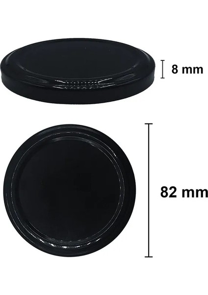 10 Adet 300 ml Metal Konserve Kapaklı Magnolya ve Gıda Saklama 300 cc Şeffaf Cam Kavanoz fırsatları