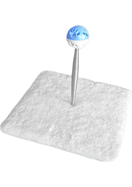 Özel Yaylı Toplu Hacıyatmaz Kedi Aktivite Oyuncağı 16-20 cm Beyaz Fırsat!!! modelleri