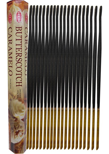 Özel Karamela Kokulu 20 Çubuk Tütsü - Butterscotch Fırsat!!!