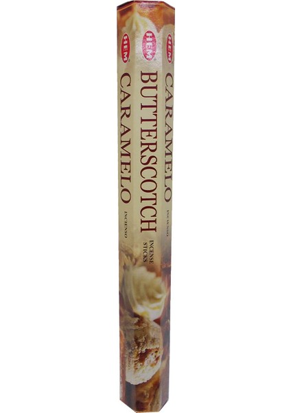 Özel Karamela Kokulu 20 Çubuk Tütsü - Butterscotch Fırsat!!! fiyatları