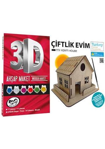 Özel KM5252 Kumtoys 3D Market Fırsat!!!