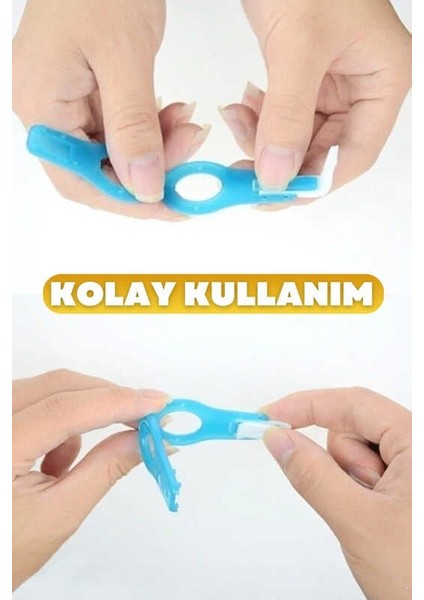 Özel Diş Silgisi 1 Aparatlı + 5 Yedek Süngerli Set 1 Paket Fırsat!!!