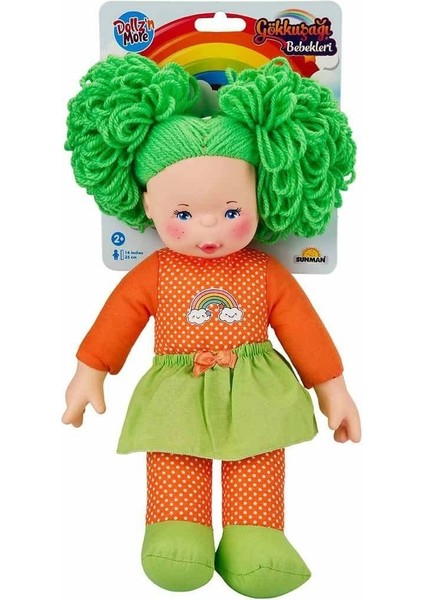 Özel 30012 Gökkuşağı Bebekleri 35 cm - - Ta Olan Renk Gönderilir Fırsat!!!