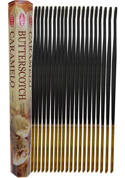 Özel Karamela Kokulu 20 Çubuk Tütsü - Butterscotch Fırsat!!!