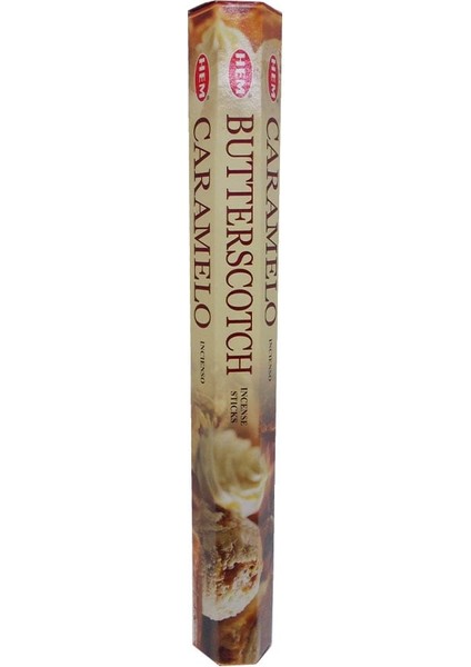 Özel Karamela Kokulu 20 Çubuk Tütsü - Butterscotch Fırsat!!! fiyatları