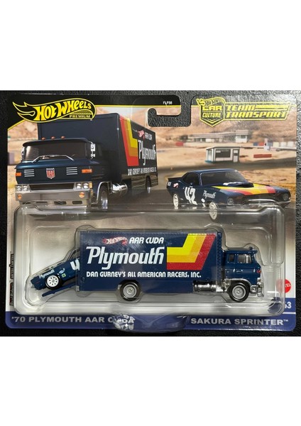 Özel Team Transport 70 Plymouth Cuda Sakura Sprinter Fırsat!!!