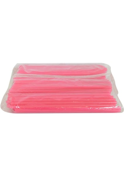 Özel Körüksüz Pipet Ayran Kola Meşrubat Pipeti 19 cm Kırmızı 150 Adet Paket Fırsat!!!