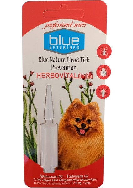 Özel Herbio Sel Köpek Damlası 2 ml ( 1-10 kg ) Fırsat!!!