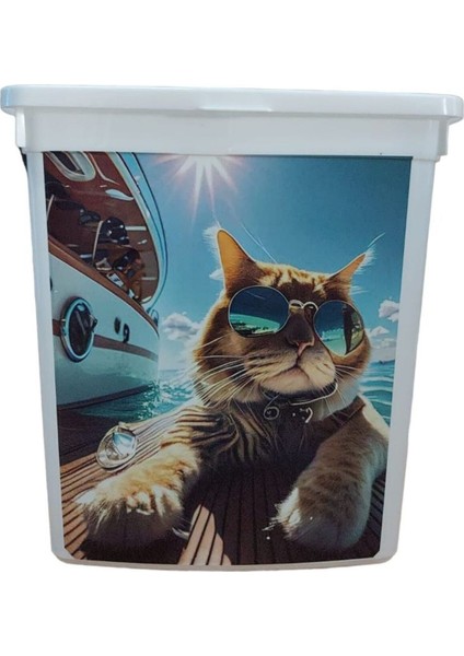 Kuru Mama Saklama Kutusu, Kedi ve Köpekler Için Pratik ve Güvenli Saklama Kabı fırsatları