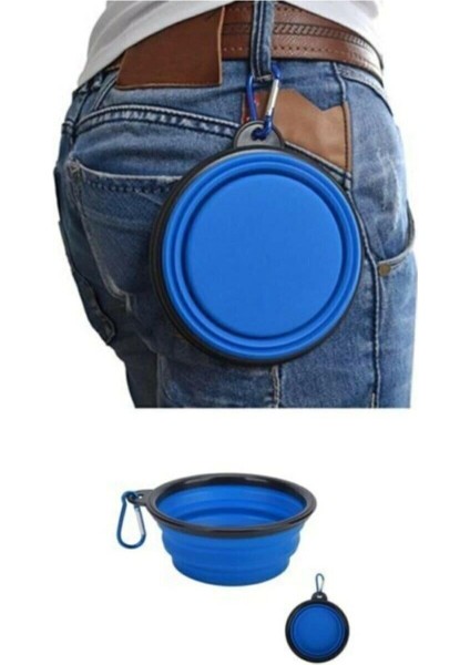 Katlanabilir Kedi Köpek Mama ve Su Kabı, Portatif ve Kancalı Tasarım fiyatları