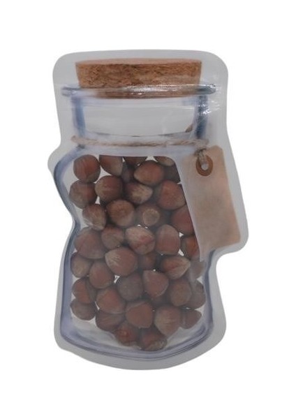 Omb Store Kavanoz Görünümlü Kilitli Poşet Çıtçıtlı ve Pratik Torba 4 Adet fırsatları