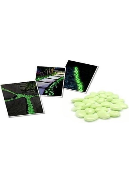 Omb Store Gece Karanlıkta Işık Vererek Parlayan Dekoratif Çakıl Taşları modelleri