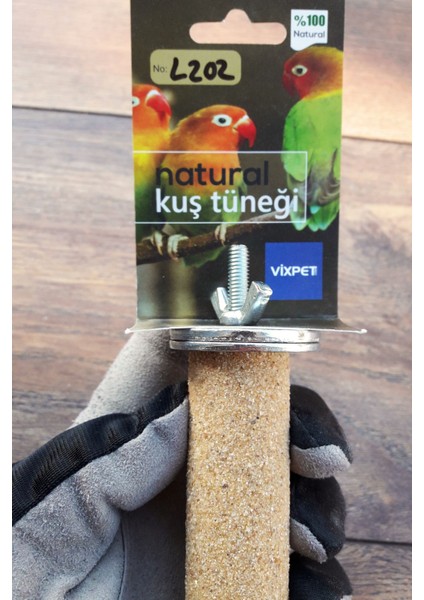 Venty 22.5 cm - Çapı 25 mm Kumlu Pedikür Papağan Tüneği - Jako, Amazon, Eklektus, Kayık, Alex, Konur - Gaga ve Tırnak Bakımı modelleri