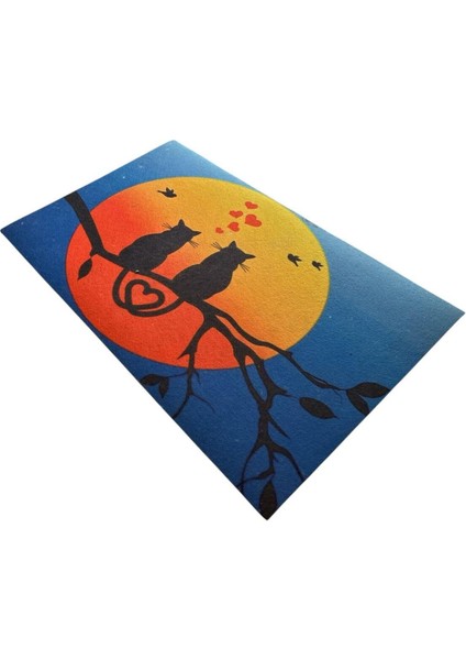 Sunset Amerikan Servis Mama ve Su Kabı Paspası 60X45, Şık ve Kullanışlı Tasarım fiyatları