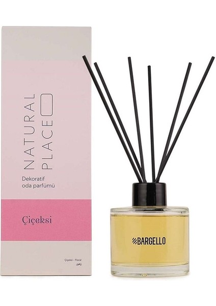 Natural Place Çiçeksi 120 ml Dekoratif Ortam Kokusu Bambu Çubuklu