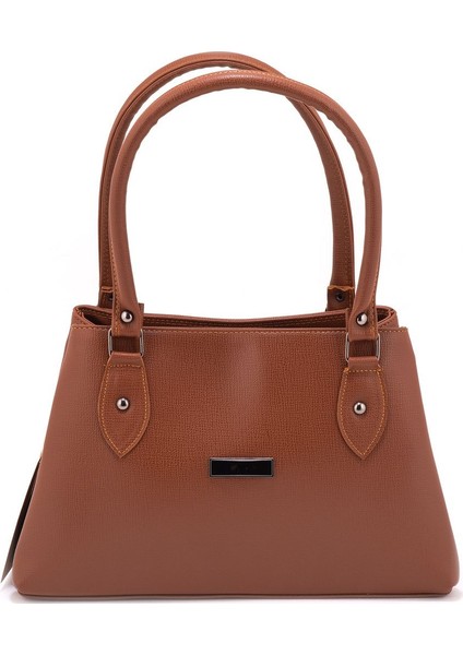 Kadın 3 Bölmeli El ve Omuz Çantası