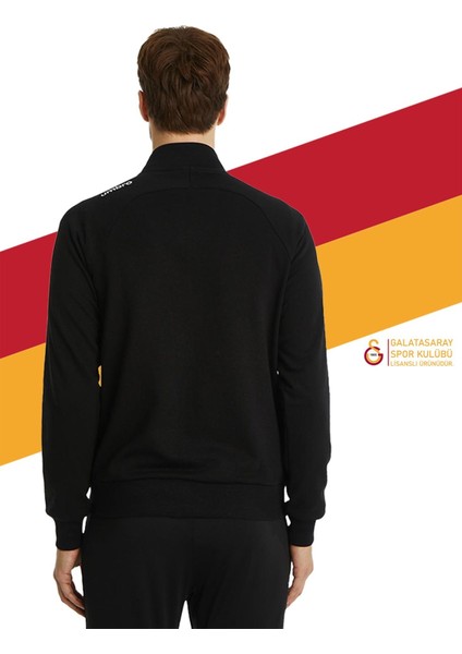 Orijinal Lisanslı Dik Yaka Fermuarlı Siyah Sweat Gs Aslan Baskılı Hediyelik Ahşap Kutulu modelleri