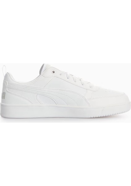 Drıbble Spor Ayakkabı Unisex Hakiki Deri Beyaz Kaydırmaz Tabanlı