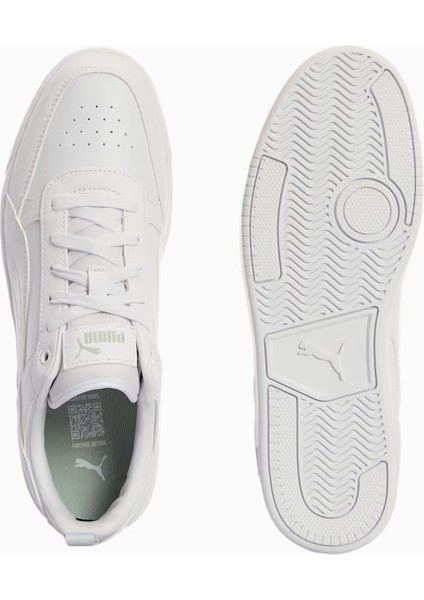 Drıbble Spor Ayakkabı Unisex Hakiki Deri Beyaz Kaydırmaz Tabanlı