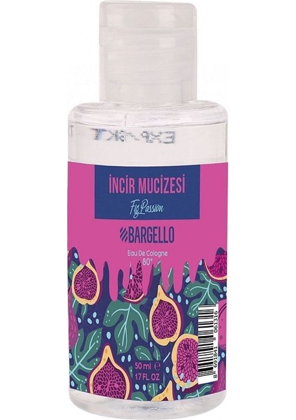 Incir Mucizesi 50 ml Plastik Dökme Kolonya Edc - Mnms50kin