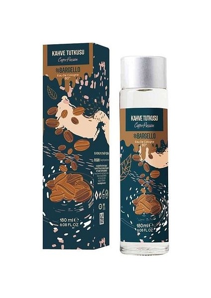 Kahve Tutkusu 180 ml Cam Dökme Kapak Kolonya Edc fiyatları