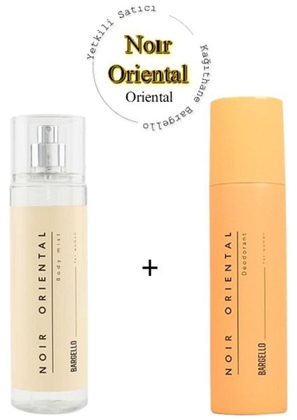 Noır Oriental Body Mist 210 ml Noır Oriental Deodorant Oriental Kadın 150 ml - Mnmsnrbmdeo