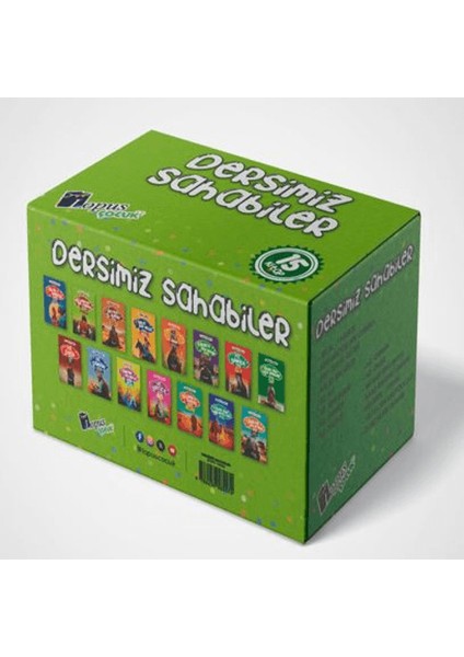 Dersimiz Sahabiler Seti (15 Kitap Kutulu)
