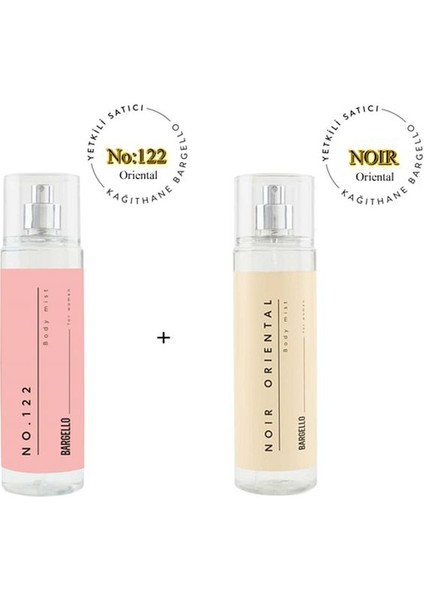 NO:122 Noır Oriental Body Mist Kadın 210 ml Edt MNMS210EDT122NOIR modelleri