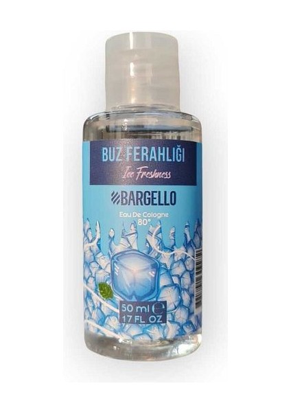 Buz Ferahlığı 50 ml Plastik Dökme Kolonya Edc - MNMS50KBU
