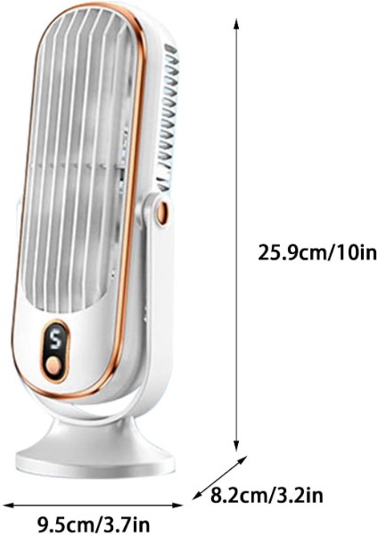 Büro Ev Ofis Yazlık Için Mini Uzun Masaüstü Serinletici Fan