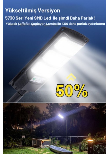 Solar 144 LED – Güneş Enerjili Kumandalı Dış Mekan Hareket Sensörlü Bahçe Aydınlatma modelleri