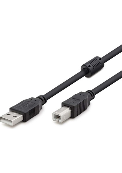 Büro Ev Ofis Için 150CM Siyah USB Prınter Kablosu