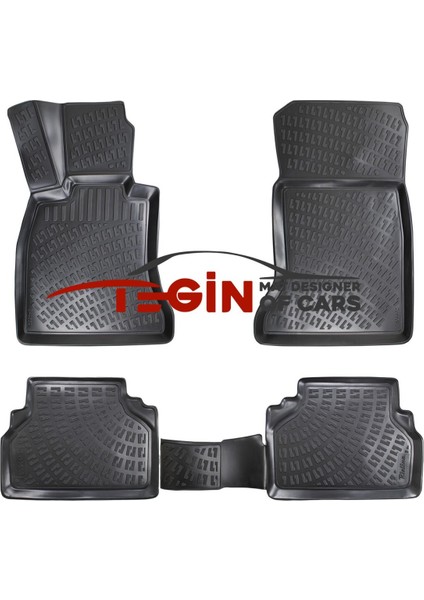 Bmw 5 Serisi E60 2003 3D Havuzlu Paspas Siyah