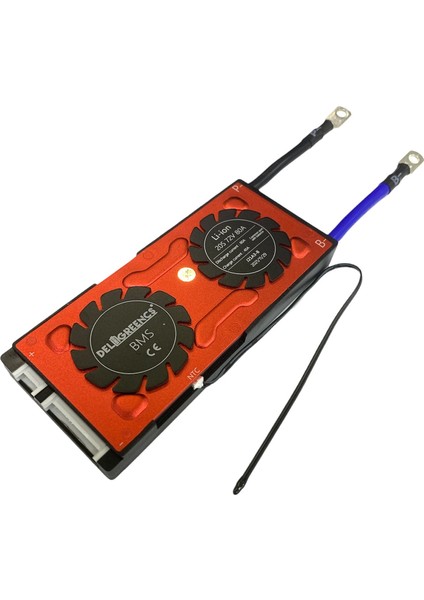 Büro Ev Ofis Kamp Için 20S 80A Li-Ion Bms Karti Sensörlü Ortak Port