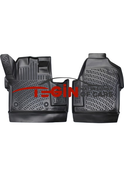 Citroen Jumpy 2016 Sonrası 3D Havuzlu Paspas Siyah