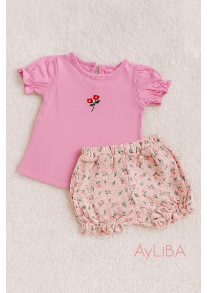 Necixs Kız Bebek Çıtır Çiçekli 2 Li Kız Takım fiyatları