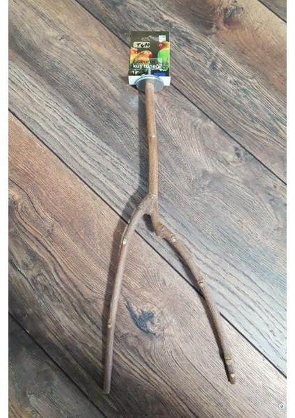 Venty 41.5 cm Doğal Papağan Tüneği - Dal Tünek | Muhabbet, Forpus, Sevda, Cennet, Kakariki - T400 fırsatları