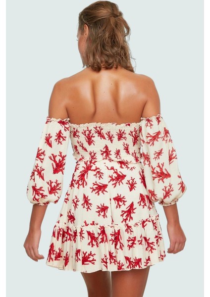 Su Altı Desenli Viskoz Bluz Etek Takım Rahatlık ve Şıklığı Bir Arada Rahat Şık Premium Kalite fiyatları