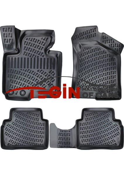 Hyundai IX35 2015 3D Havuzlu Paspas Siyah