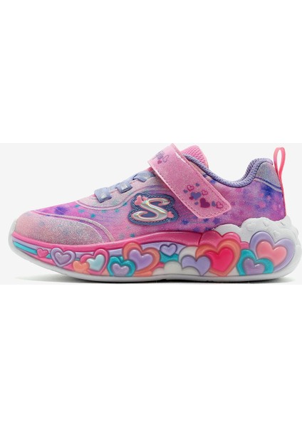 Eternal Heart Lights Küçük Kız Çocuk Pembe Işıklı Spor Ayakkabı 302696N Lpmt