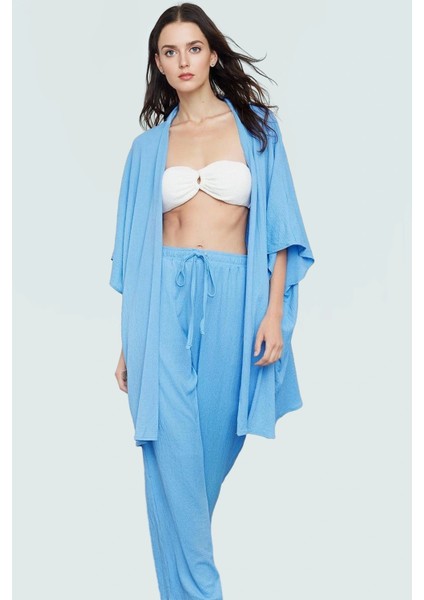 Rahat Polyester Kimono Pantolon Plaj ve Günlük Kullanım Özel Tasarım fiyatları