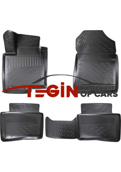 Hyundai I20 2022 3D Havuzlu Paspas Siyah