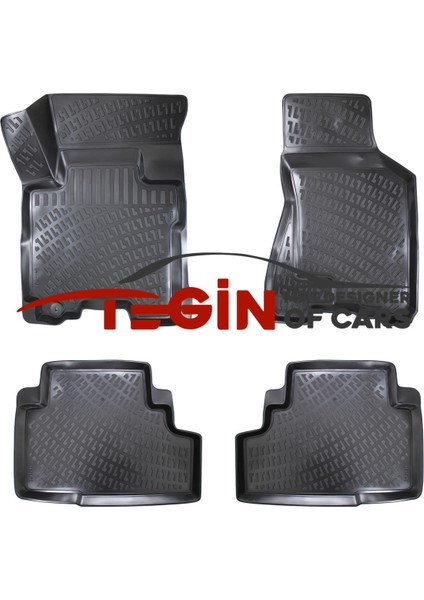 Hyundai Tucson 2004 3D Havuzlu Paspas Siyah